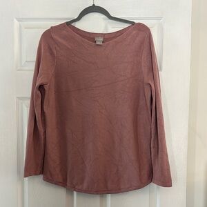 Chico's Pink Relaxed Sweater